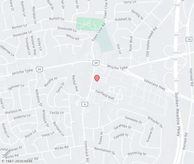 Location Map: 66 Commack Rd #200 Commack, NY 11725